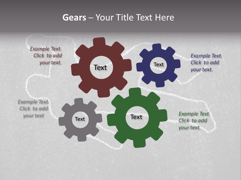 Crime Scene Figure White PowerPoint Template