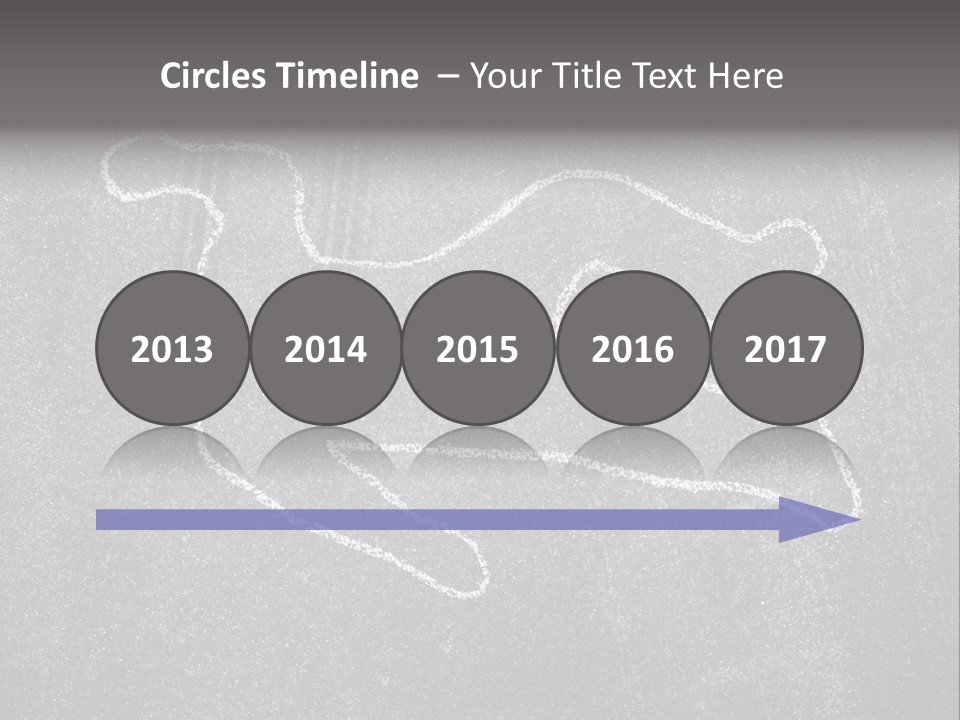 Crime Scene Figure White PowerPoint Template