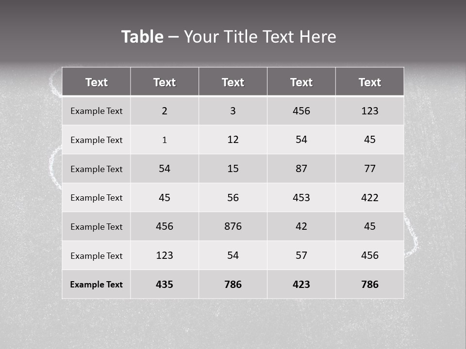 Crime Scene Figure White PowerPoint Template