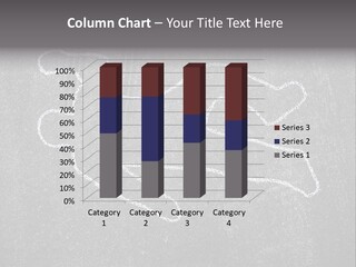 Crime Scene Figure White PowerPoint Template