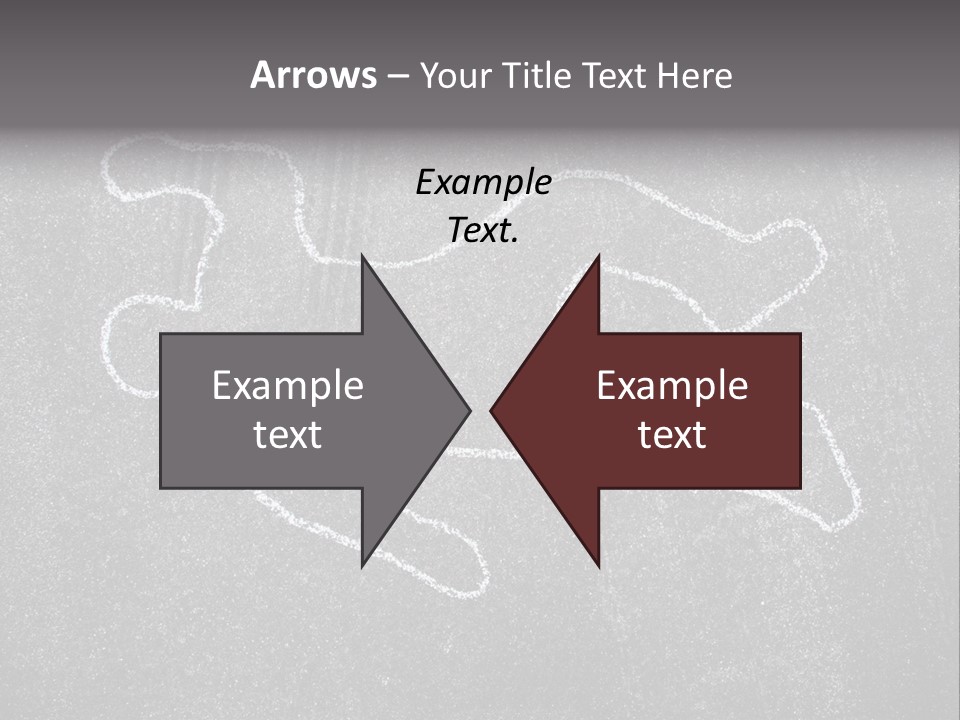Crime Scene Figure White PowerPoint Template