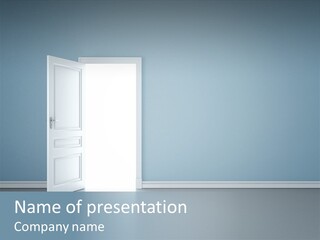 Design Open Graphic PowerPoint Template