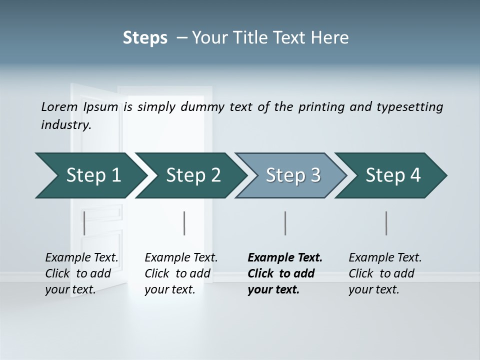 Design Open Graphic PowerPoint Template