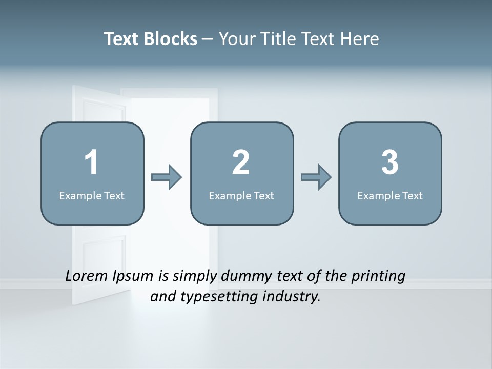 Design Open Graphic PowerPoint Template