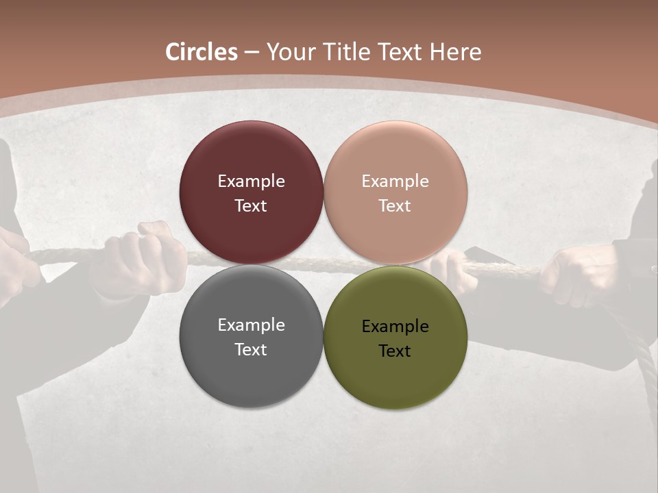 Cord Work Background PowerPoint Template