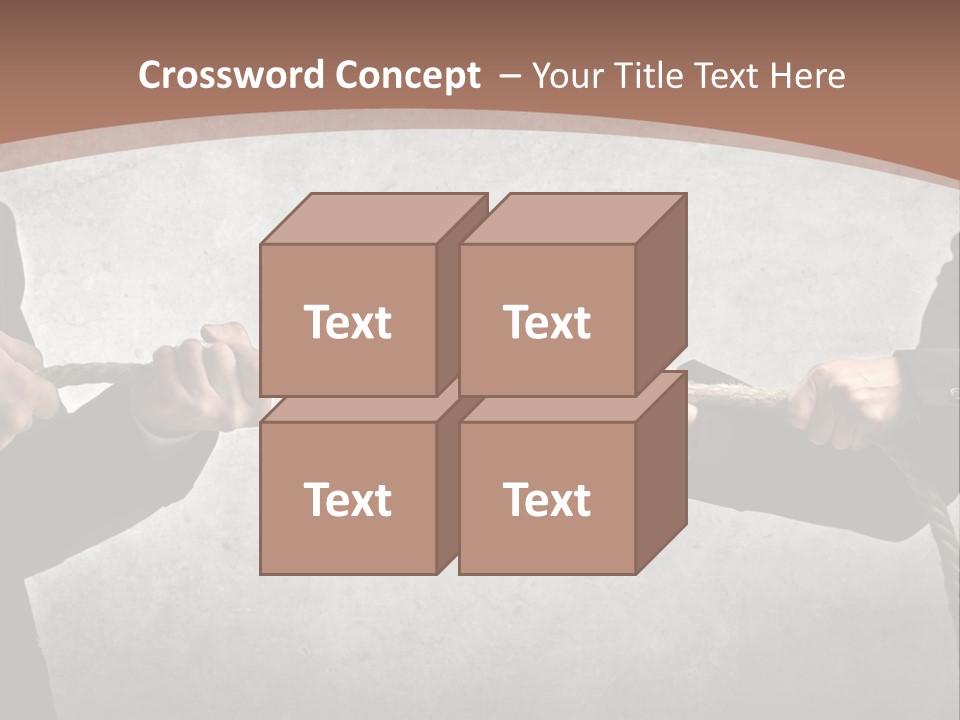 Cord Work Background PowerPoint Template