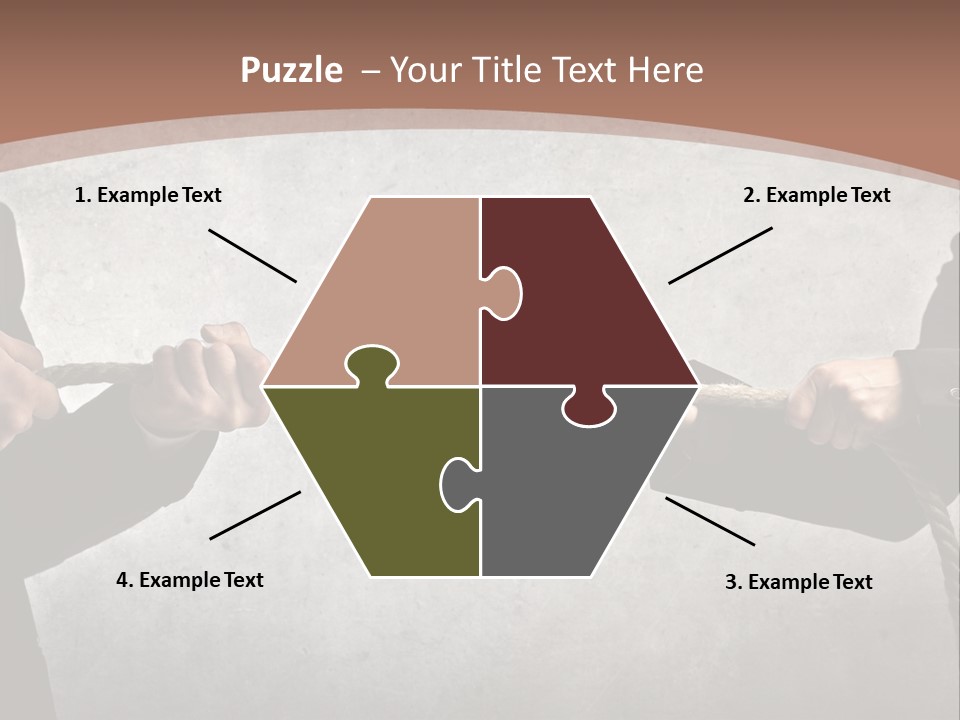 Cord Work Background PowerPoint Template