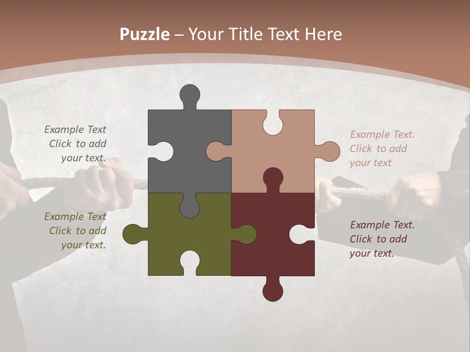 Cord Work Background PowerPoint Template