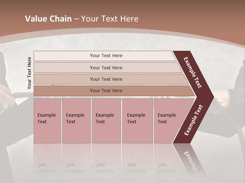 Cord Work Background PowerPoint Template