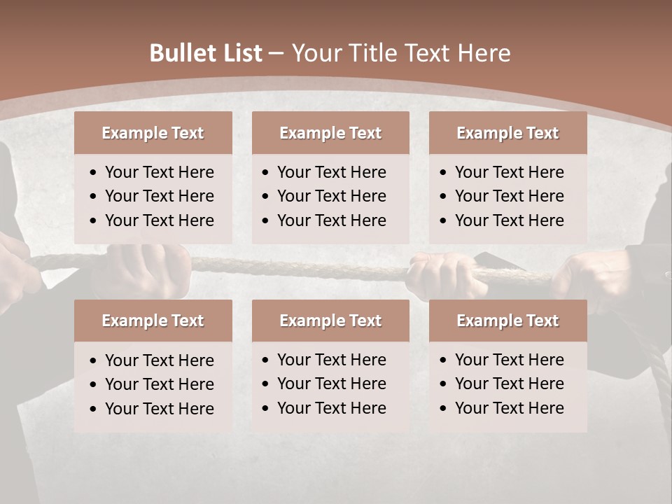 Cord Work Background PowerPoint Template