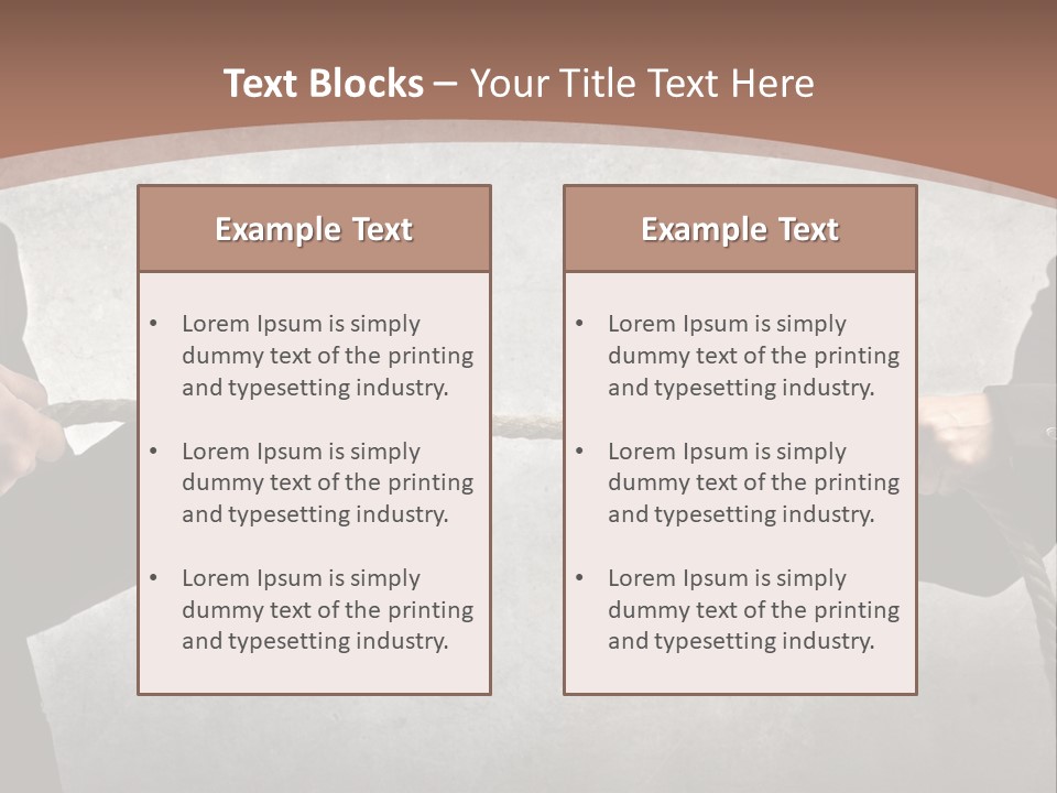 Cord Work Background PowerPoint Template
