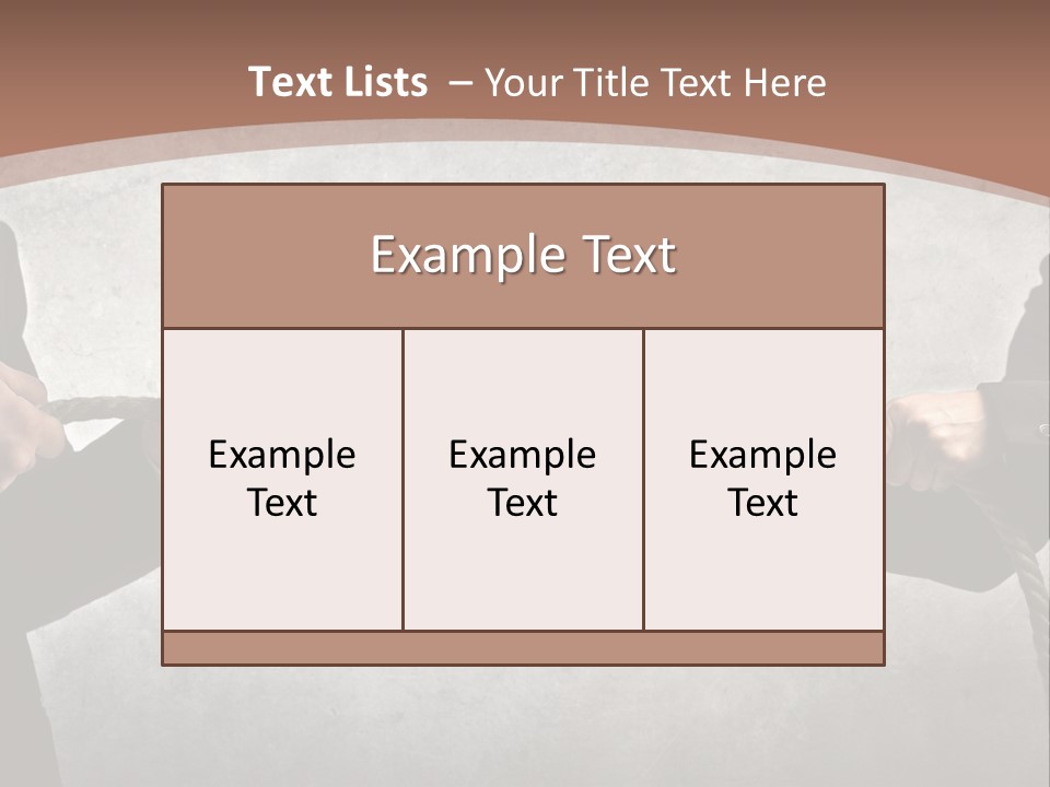 Cord Work Background PowerPoint Template