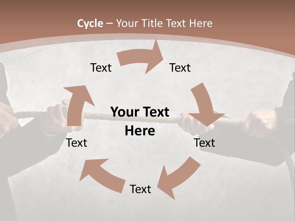 Cord Work Background PowerPoint Template