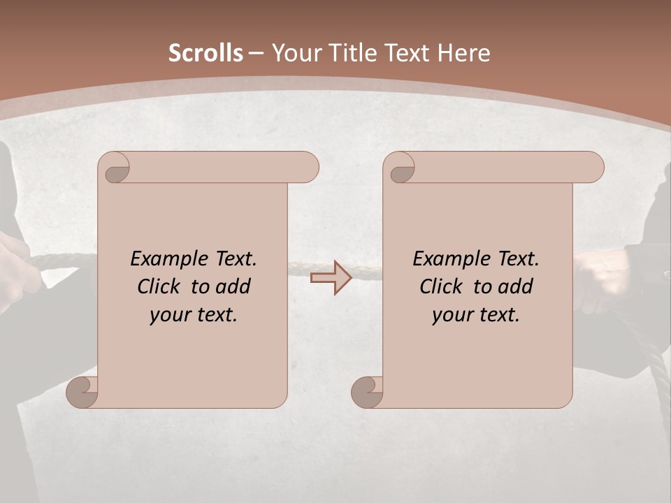 Cord Work Background PowerPoint Template