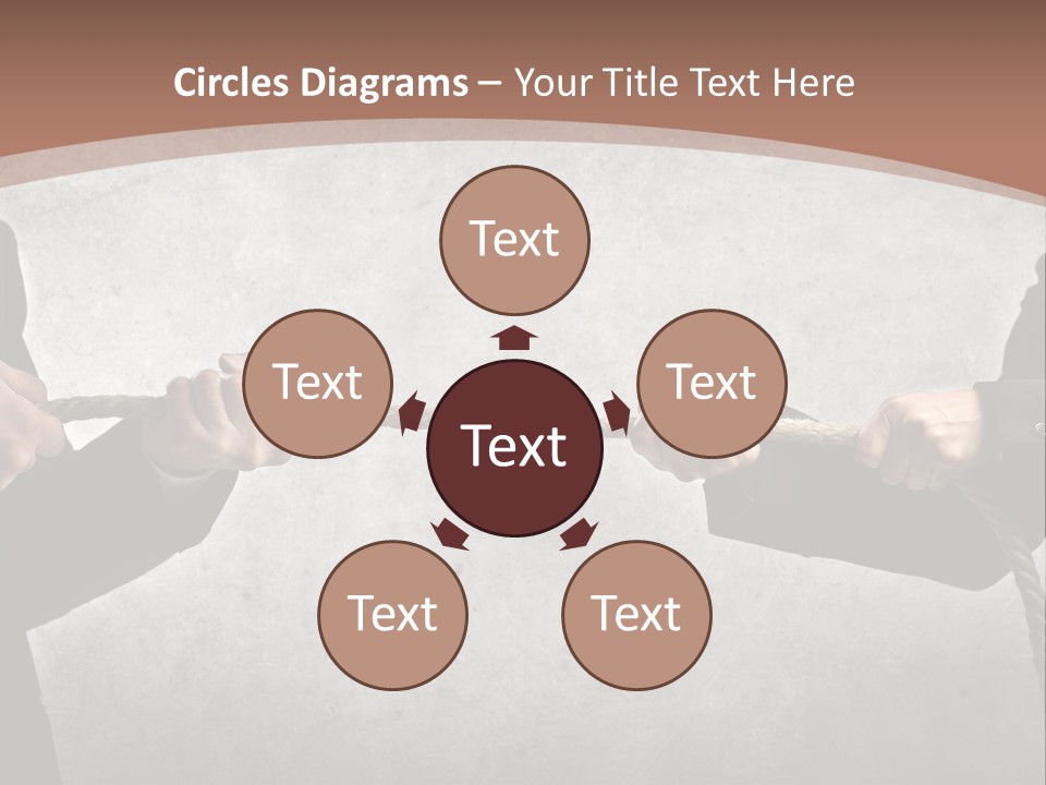 Cord Work Background PowerPoint Template