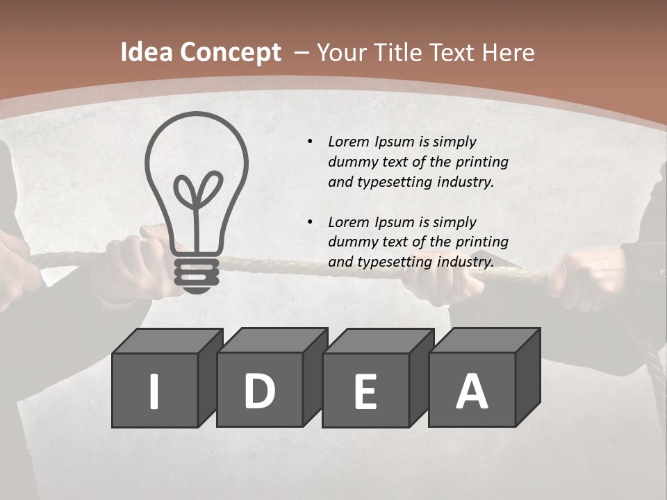 Cord Work Background PowerPoint Template