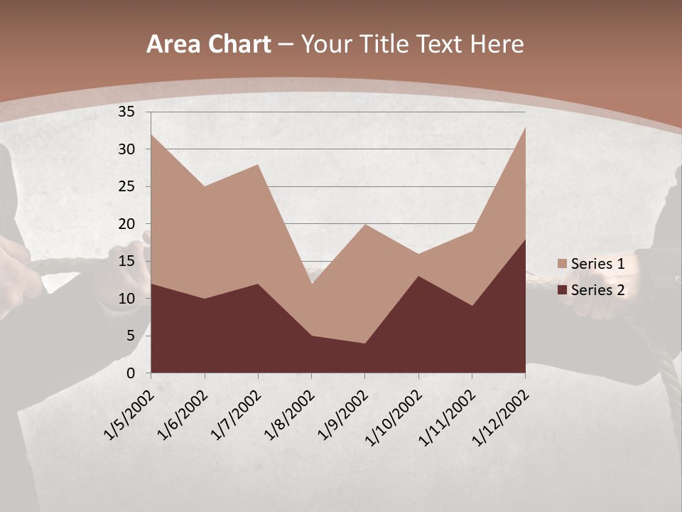 Cord Work Background PowerPoint Template