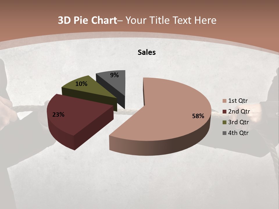 Cord Work Background PowerPoint Template