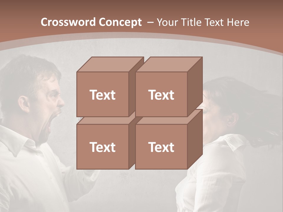 Quarrel Tool Megaphone PowerPoint Template