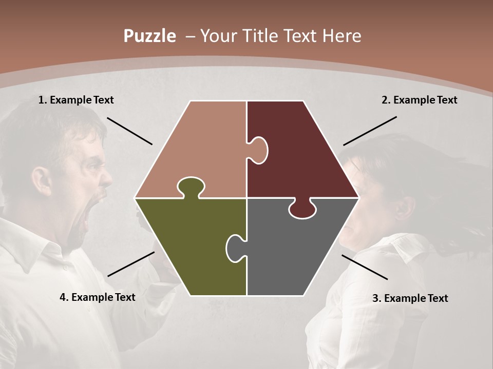 Quarrel Tool Megaphone PowerPoint Template