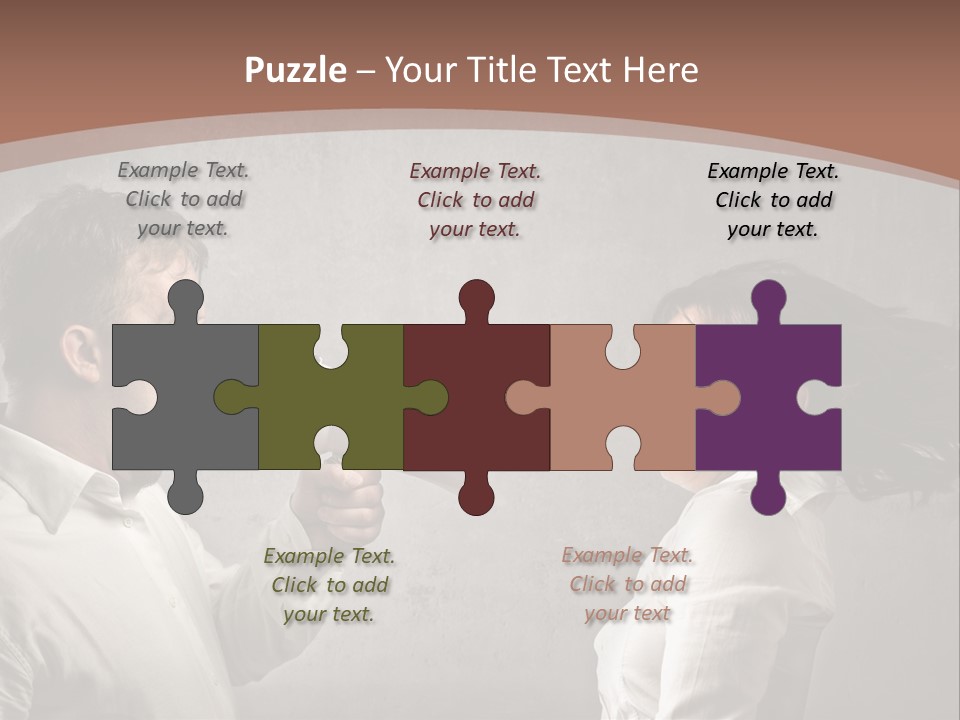 Quarrel Tool Megaphone PowerPoint Template