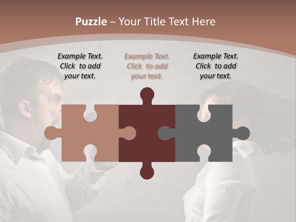 Quarrel Tool Megaphone PowerPoint Template