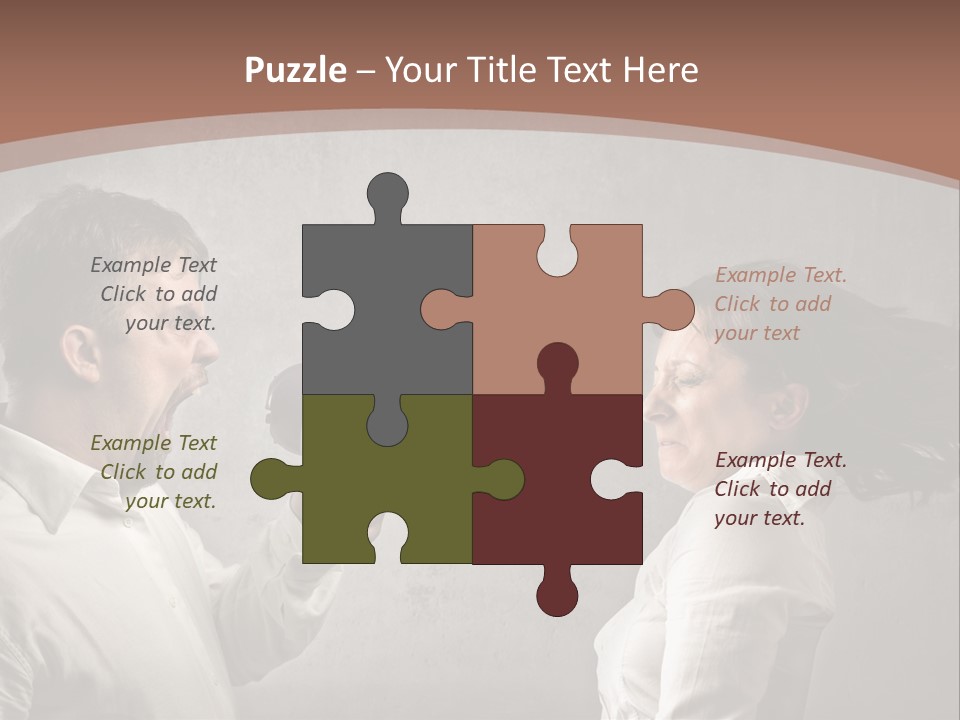 Quarrel Tool Megaphone PowerPoint Template