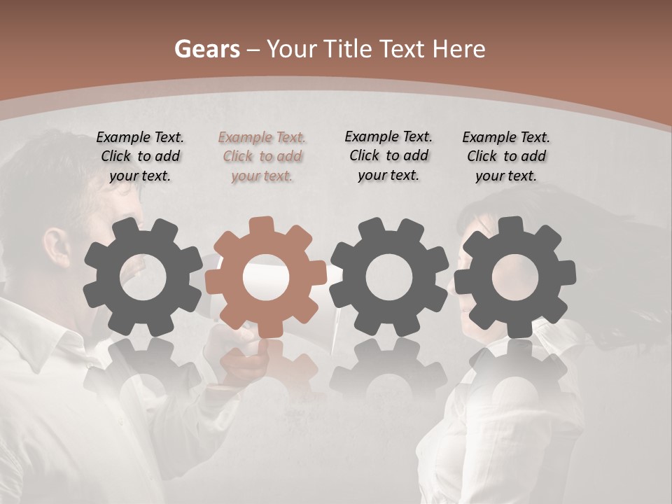 Quarrel Tool Megaphone PowerPoint Template