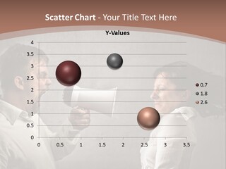 Quarrel Tool Megaphone PowerPoint Template