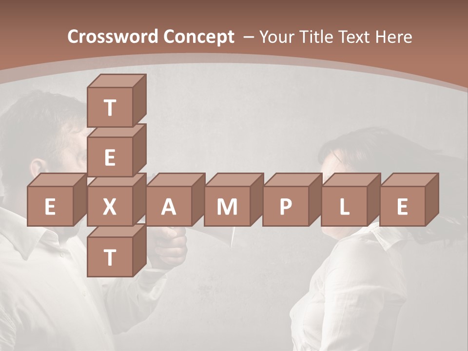 Quarrel Tool Megaphone PowerPoint Template