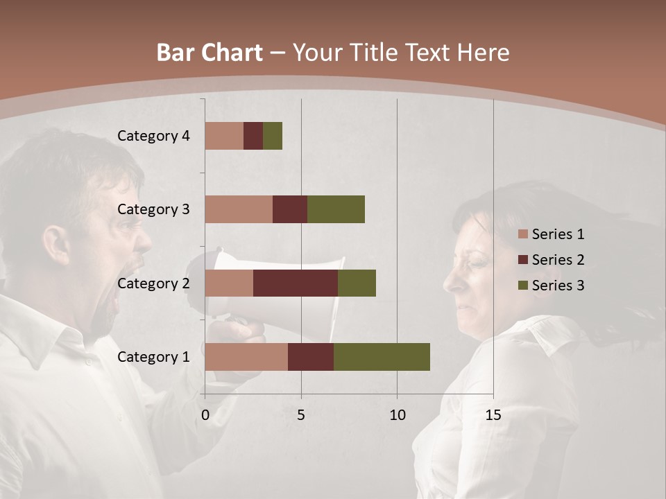 Quarrel Tool Megaphone PowerPoint Template