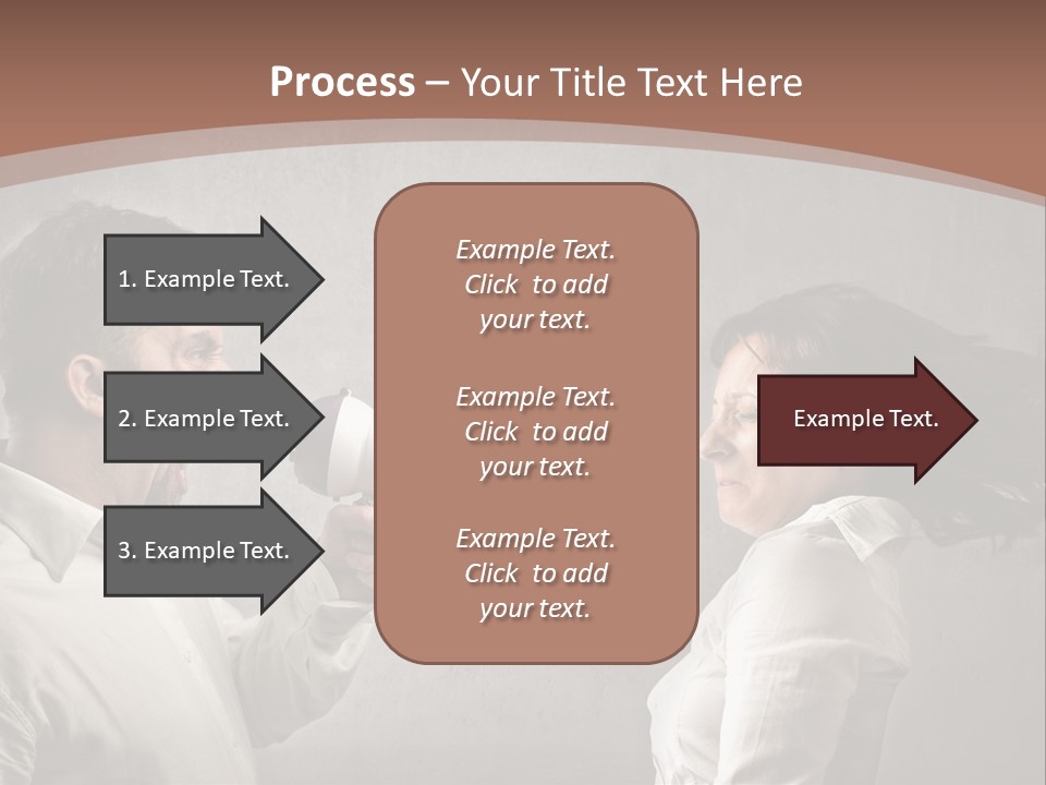 Quarrel Tool Megaphone PowerPoint Template