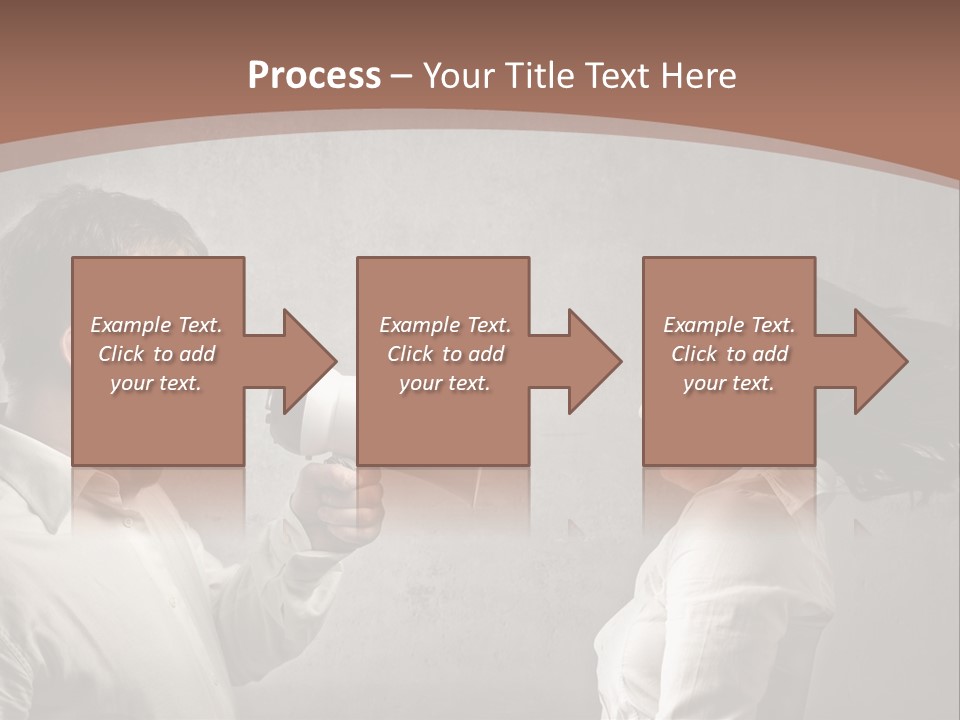 Quarrel Tool Megaphone PowerPoint Template