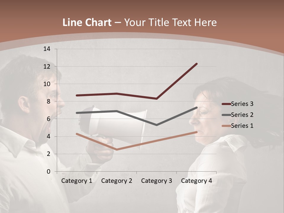 Quarrel Tool Megaphone PowerPoint Template