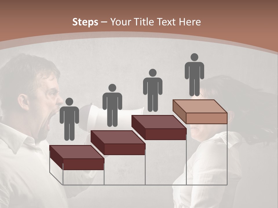 Quarrel Tool Megaphone PowerPoint Template