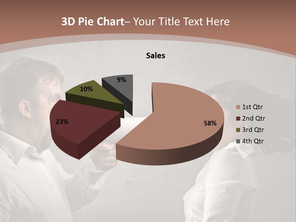 Quarrel Tool Megaphone PowerPoint Template