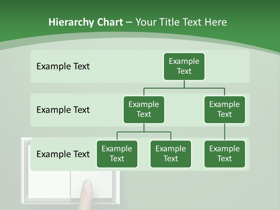 Save White Green PowerPoint Template