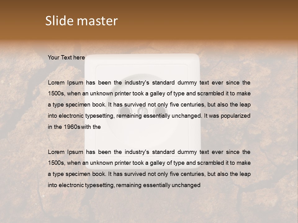 Land Creative Ecologic PowerPoint Template