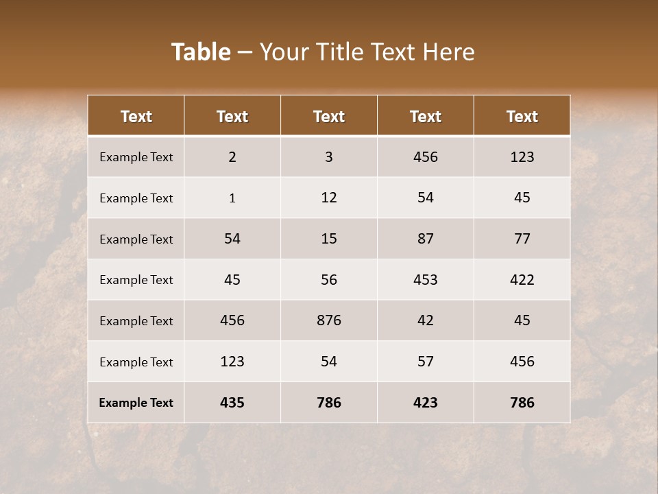 Land Creative Ecologic PowerPoint Template