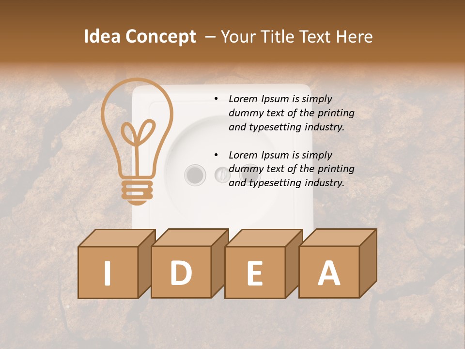 Land Creative Ecologic PowerPoint Template