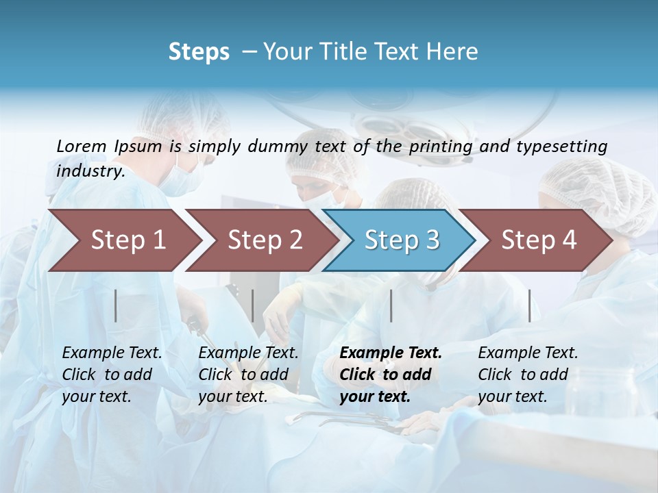Lamp Assistance Treatment PowerPoint Template