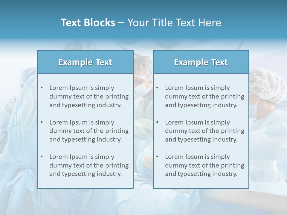 Lamp Assistance Treatment PowerPoint Template