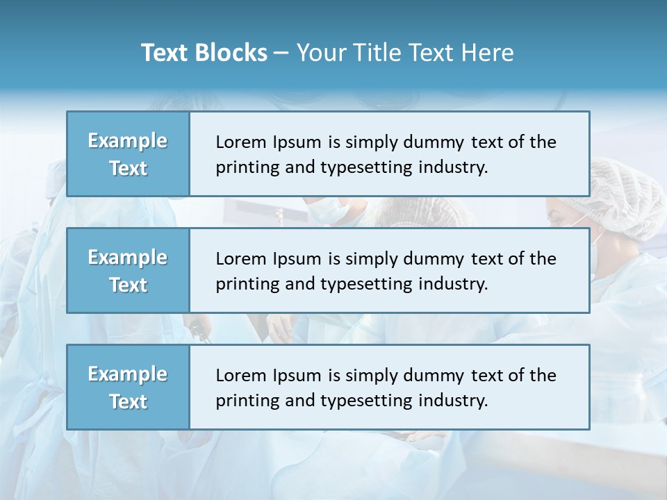 Lamp Assistance Treatment PowerPoint Template
