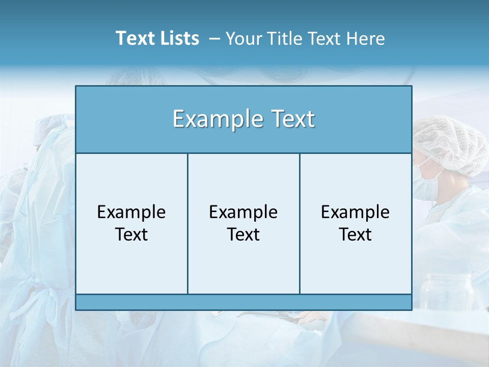 Lamp Assistance Treatment PowerPoint Template