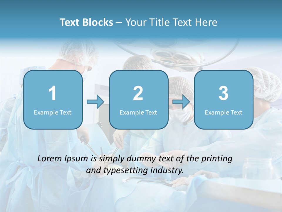 Lamp Assistance Treatment PowerPoint Template