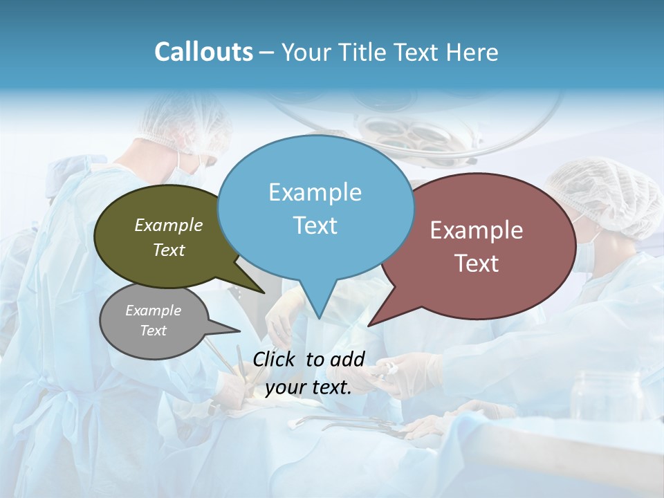 Lamp Assistance Treatment PowerPoint Template