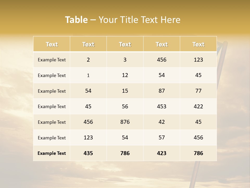 An American Flag On A Pole With A Cloudy Sky In The Background PowerPoint Template
