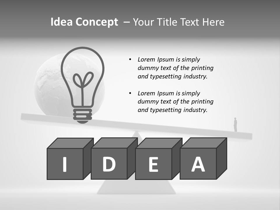 Background Choice Human PowerPoint Template