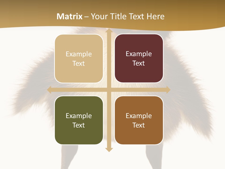 Vertebrate Duckling Closeup PowerPoint Template