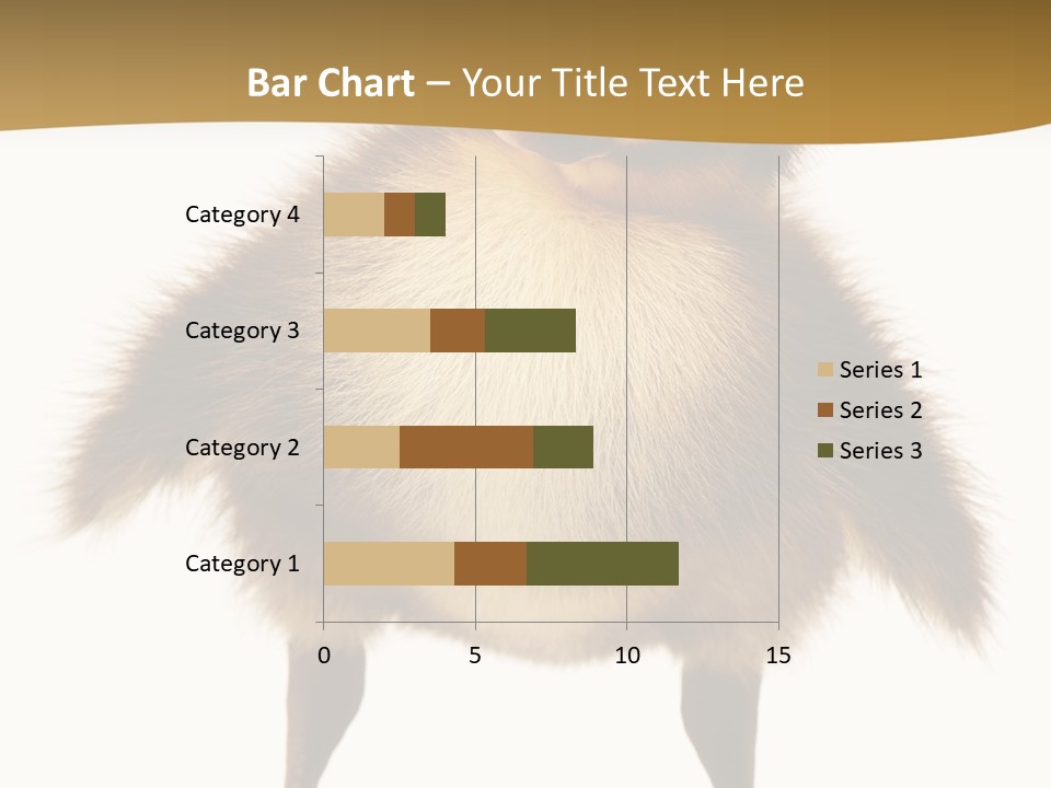 Vertebrate Duckling Closeup PowerPoint Template